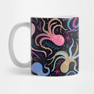 Octopus Pattern Mug